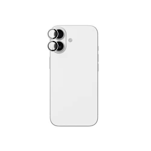 AmazingThing objektyvo stiklas iPhone 17, sidabrinis image 1