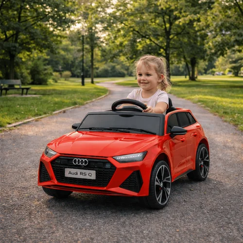 Vaikiškas elektromobilis Audi RS6 HATIS, raudonas image 2