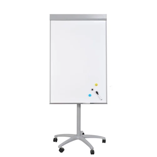 S106M magnetinė konferencinė lenta ant ratukų 70×100 cm image 1