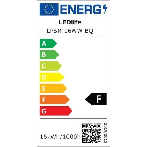LEDlife LPSR-16WW BQ 16W 3000K LED IP44 image 3