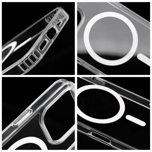 Drop Glue MagSafe dėklas Samsung S25 Ultra, baltas image 2
