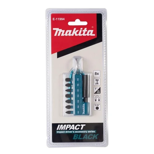 Makita E-11994 smūginių sukimo antgalių komplektas, 25 mm, 8 vnt image 3