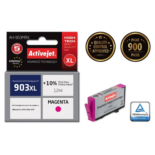 Activejet AH-903MRX Magenta 12 ml rašalo kasetė image 2