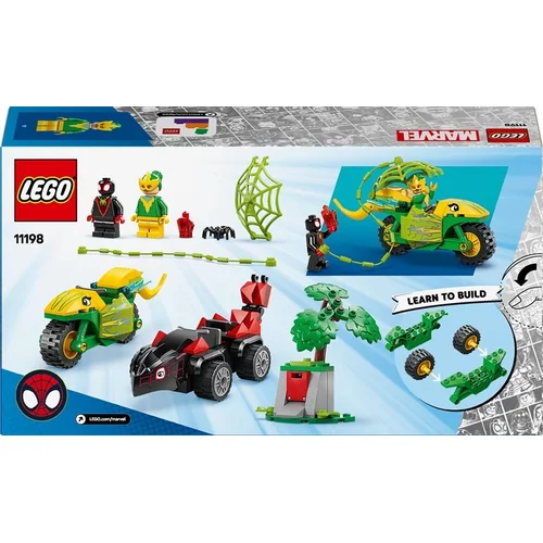 LEGO Spin and Electro Dinosaur Vehicle Chase 11198, 124 vnt image 2