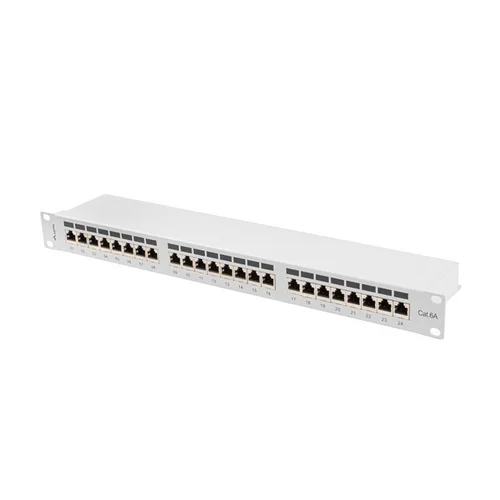 Lanberg PPSA-1024-S 24 prievadų Cat6a 1U panelė image 3