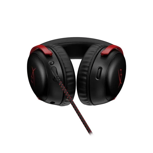 HyperX Cloud III laidinės žaidimų ausinės juodos/raudonos image 3