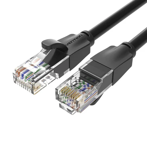 Vention IBEBK CAT6 UTP tinklo kabelis 8 m, juodas image 3
