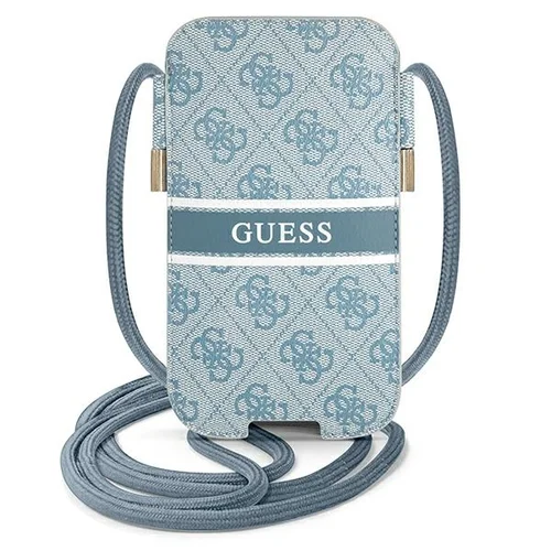 Guess GUPHM4GDBL 4G Stripe dėklas, 6,1 col., mėlynas image 1