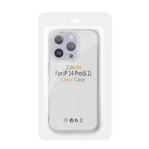 Xiaomi Redmi Note 15 PRO 4G skaidrus dėklas 2 mm image 1
