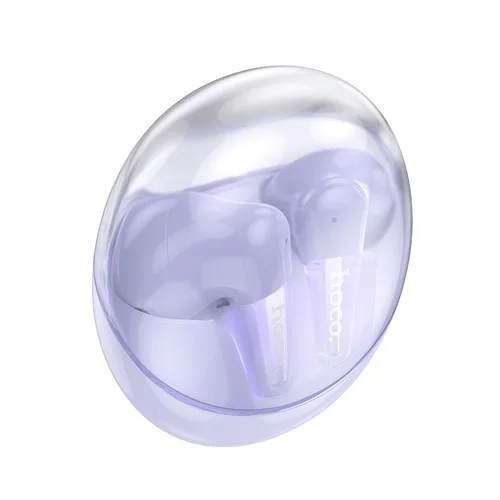 HOCO EW202 TWS belaidės ausinės, violetinės image 2
