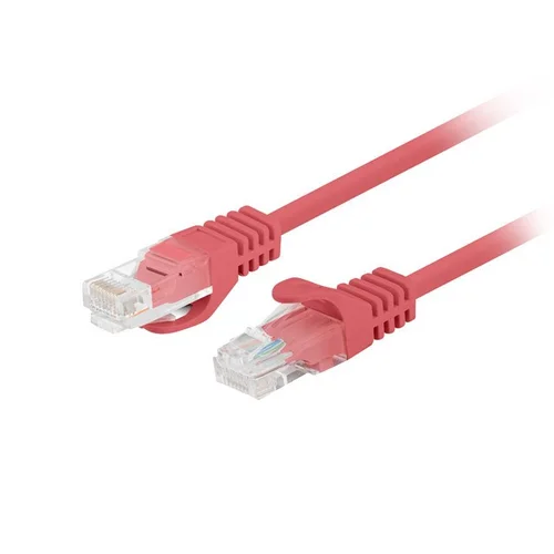 Lanberg PCU6-20CC-0100-R Cat6 raudonas tinklo kabelis, 1 m image 1