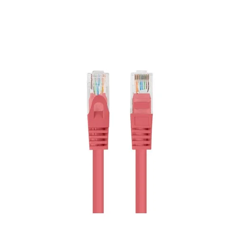 Lanberg PCU6-20CC-0100-R Cat6 raudonas tinklo kabelis, 1 m image 2