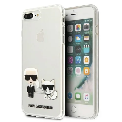 Karl Lagerfeld Karl & Choupette dėklas iPhone 7/8 Plus, skaidrus image 1