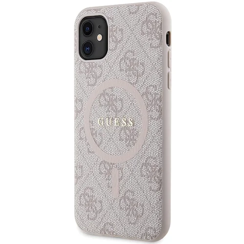 Guess GUHMN61G4GFRP dėklas iPhone 11/XR, rožinis image 2