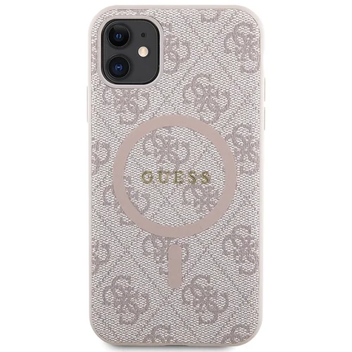 Guess GUHMN61G4GFRP dėklas iPhone 11/XR, rožinis image 3