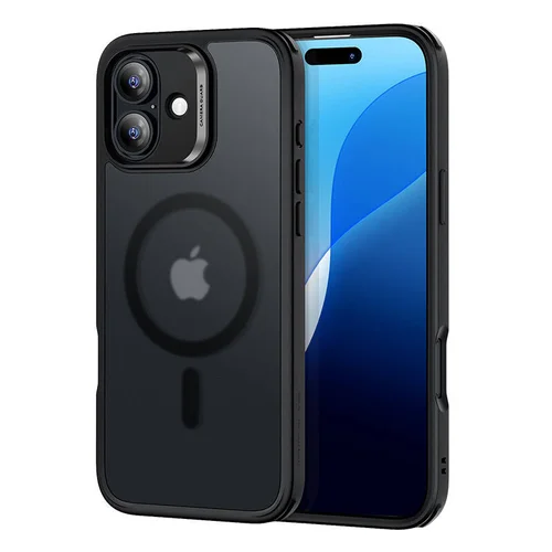 ESR Hybrid Case (HaloLock) dėklas iPhone 16, juodas image 1