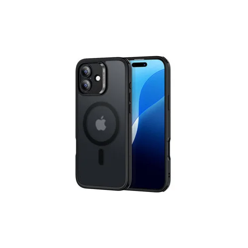 ESR Hybrid Case (HaloLock) dėklas iPhone 16, juodas image 2