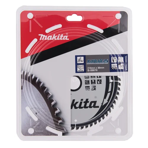Pjovimo diskas Makita B-08676 MAKBLADE PLUS 216X2.1X30mm 5° T60 image 3