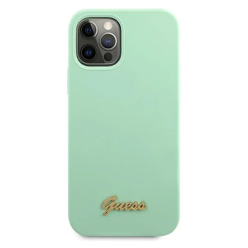 Guess GUHCP12MLSLMGGN dėklas iPhone 12/12 Pro, 6,1 col., žalias image 3