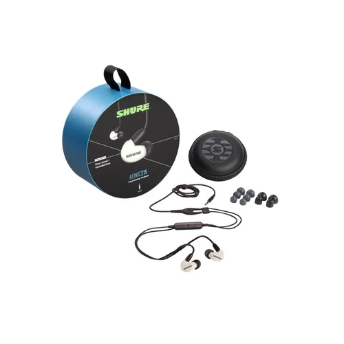 Shure AONIC 215 laidinės ausinės į ausis, baltos image 3