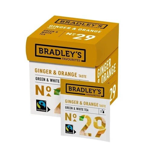 Bradley's Favorites imbiero ir apelsinų arbata, 12 maišelių image 1