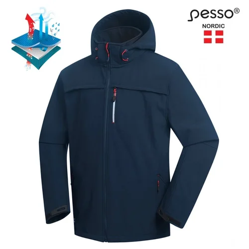 Pesso Atlanta Softshell striukė, mėlyna, XL image 2