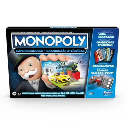 Hasbro Gaming MONOPOLY E8978EL, EE, LV image 1