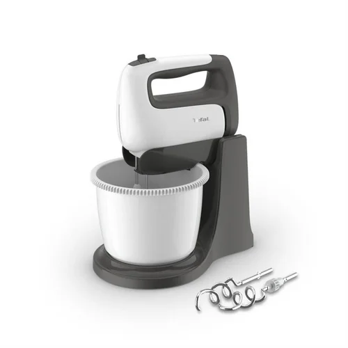 Tefal Prep'Mix+ HT464138 Plakiklis su dubeniu, Baltas/Pilkas image 1
