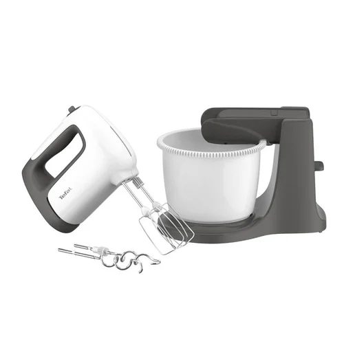 Tefal Prep'Mix+ HT464138 Plakiklis su dubeniu, Baltas/Pilkas image 2