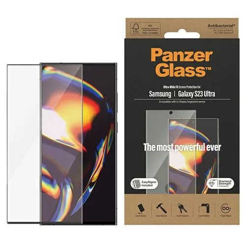 PanzerGlass Ultra-Wide Fit stiklas Samsung Galaxy S23 Ultra image 1