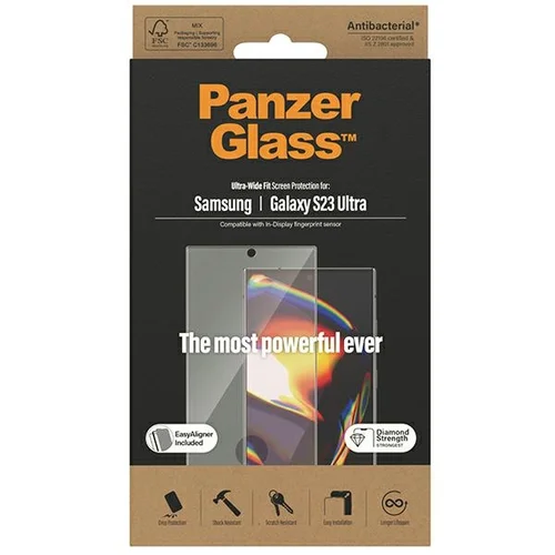PanzerGlass Ultra-Wide Fit stiklas Samsung Galaxy S23 Ultra image 3