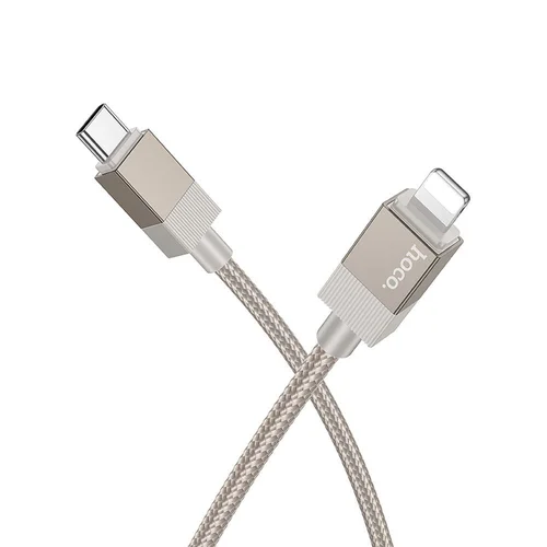 Hoco X110 USB-C į Lightning kabelis, 1 m, auksinis image 1