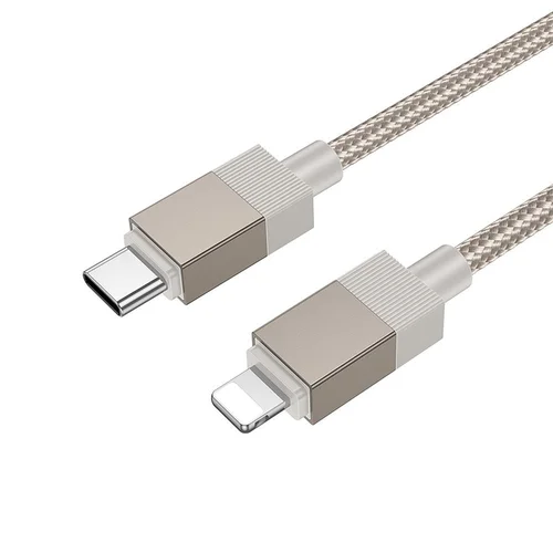 Hoco X110 USB-C į Lightning kabelis, 1 m, auksinis image 2