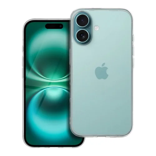 AIŠKUS 2 mm dėklas iPhone 16, skaidrus image 1
