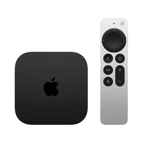 Apple TV 4K 128 GB, sidabrinė, Wi-Fi ir Ethernet image 2