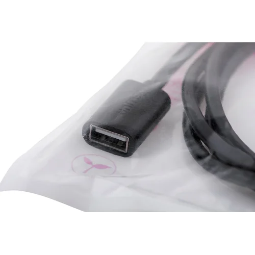 UNITEK Y-C450GBK USB-A kabelis 2 m, juodas image 3