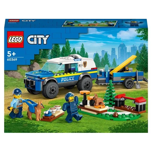 LEGO Mobili policijos šunų treniruotė 60369 image 1