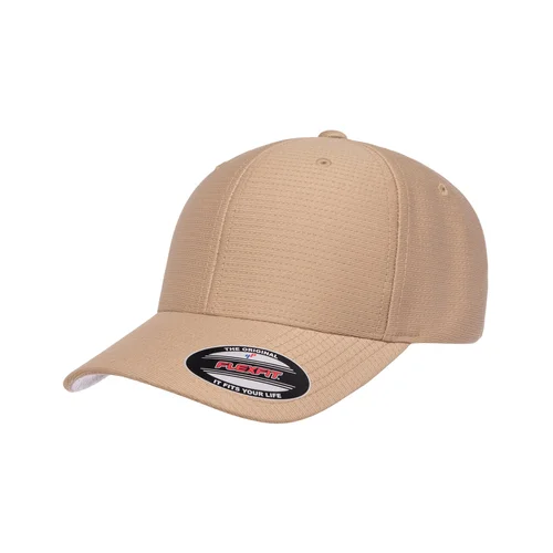 Kvėpuojanti trikotažinė Flexfit 6572 kepuraitė su snapeliu - L/XL, Juoda image 1