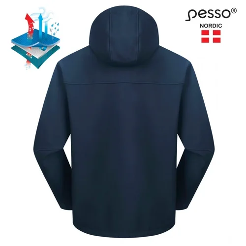 PESSO Atlanta softshell striukė, mėlyna, 5XL image 3