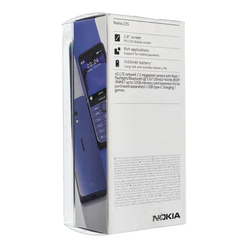 Nokia 235 Dual SIM 2G violetinis image 3