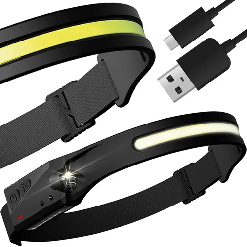 Trizand 21652 USB LED priekinis žibintas image 1