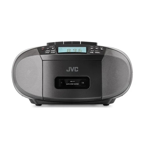 JVC RC-E444B nešiojamas CD radijo grotuvas, juodas image 3