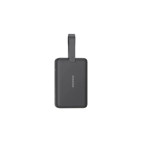 Romoss WMS10 išorinė baterija 10 000 mAh 30 W, juoda image 1