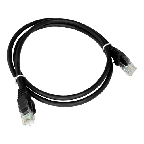 AVIZIO KKU6CZA0.5 Cat6 kabelis, 0,5 m, juodas image 3