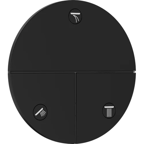 Hansgrohe ShowerSelect Comfort S, 15558670, Juodas matinis image 1