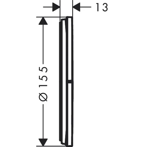 Hansgrohe ShowerSelect Comfort S, 15558670, Juodas matinis image 2