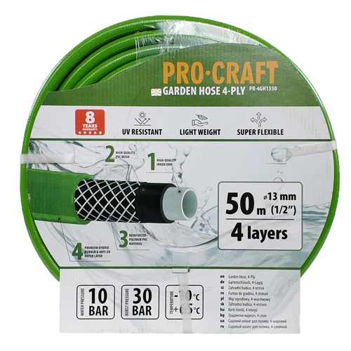 ProCraft PR-4GH1350 Sodo žarna 50 m ilgio Žalia image 3