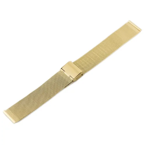 301G metalinė tinklo tipo apyrankė 22 mm, auksinė image 3