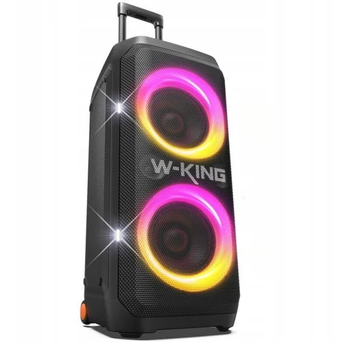 W-KING T12 juodas stereo garsiakalbis image 2