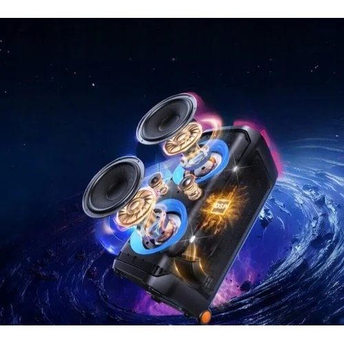 W-KING T12 juodas stereo garsiakalbis image 3
